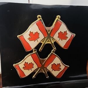 Canadian Flag Pins  (2)
